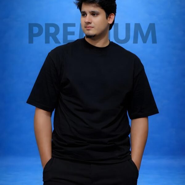 বাটার স্কর্চ oversized ড্রপ শোল্ডার টি-শার্ট